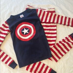 Hanna Andersson Captain America Pajama Set